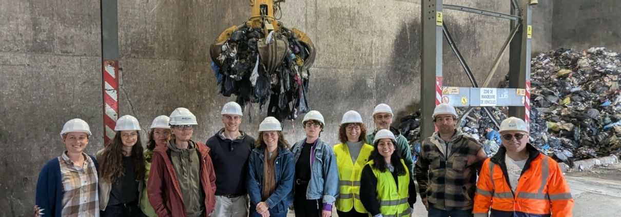visite de centre de valorisation thermique des déchets ménagers
